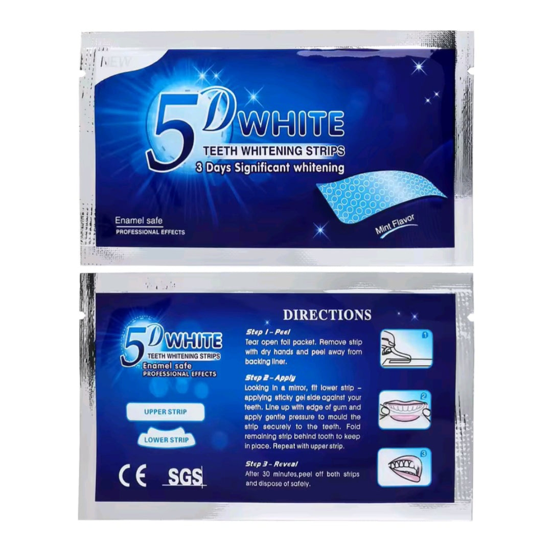 Bandes Blanchissantes 5D White Gel