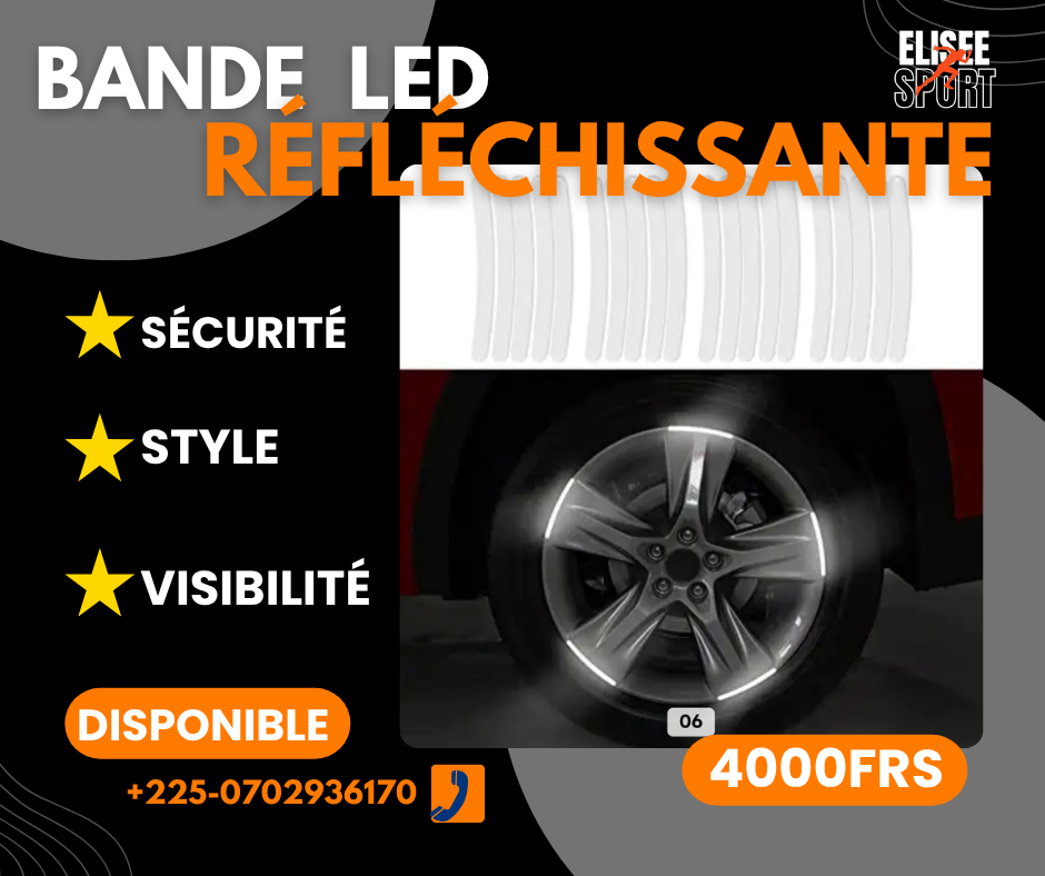 Bande Led réfléchissante